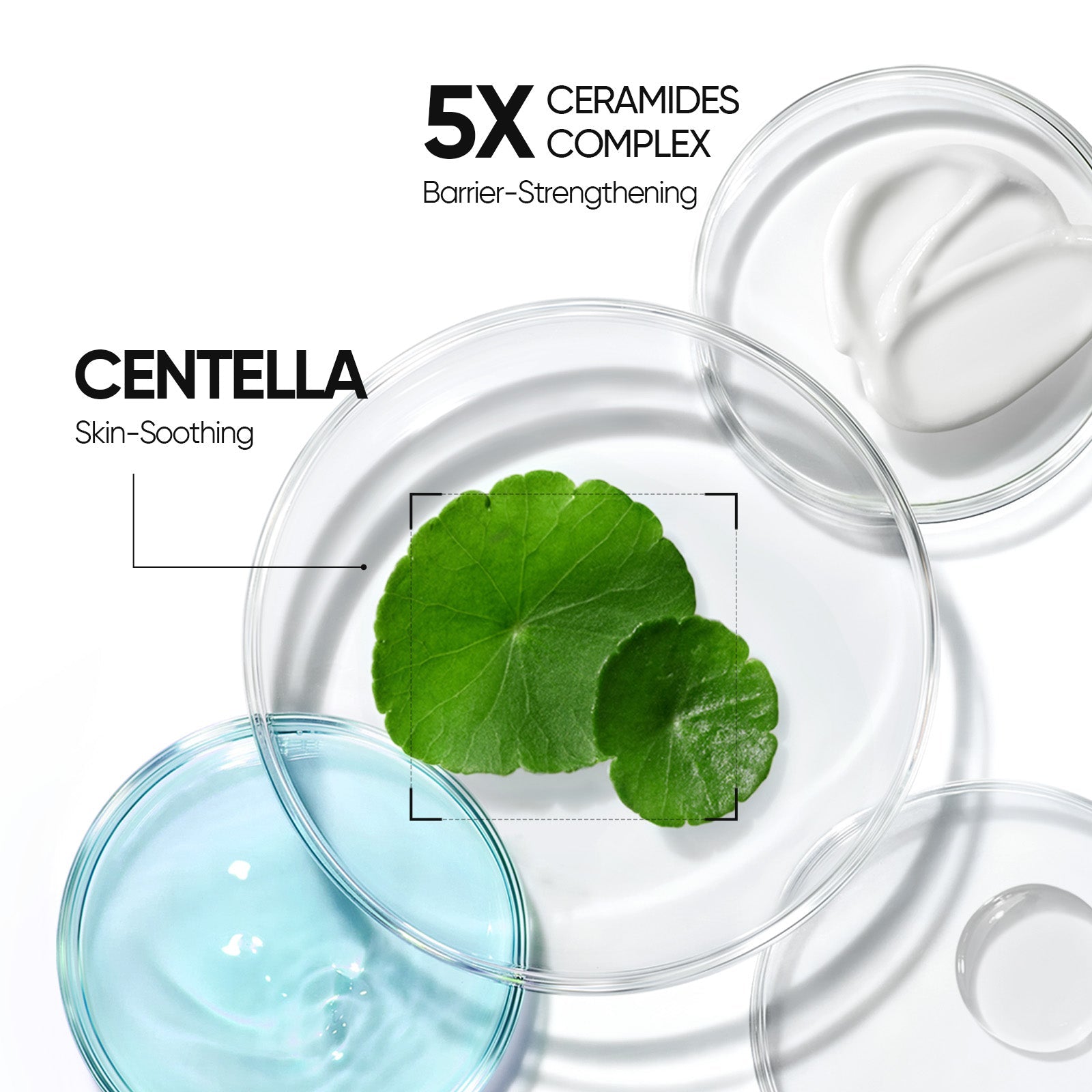 Gel hidratante con barrera de ceramida 5X