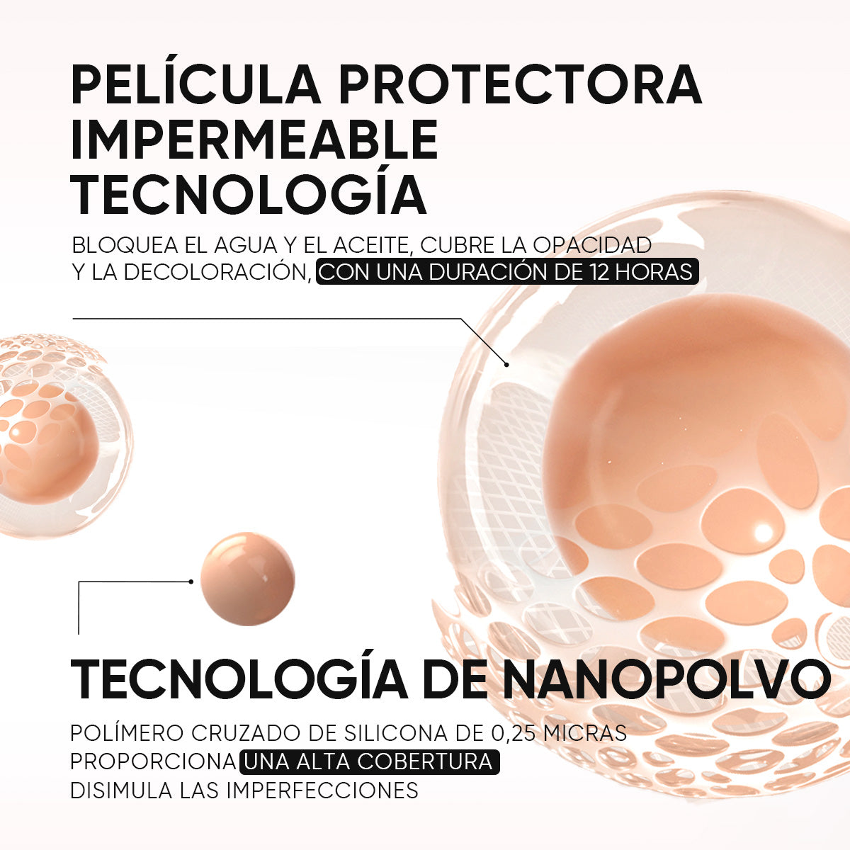 Cushion de cobertura de larga duración 12 horas + Spray sérum potenciador + Sérum labial