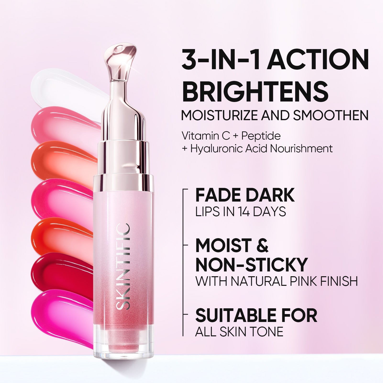 Set de Sérum Labial Nutritivo con Péptidos – 3 piezas
