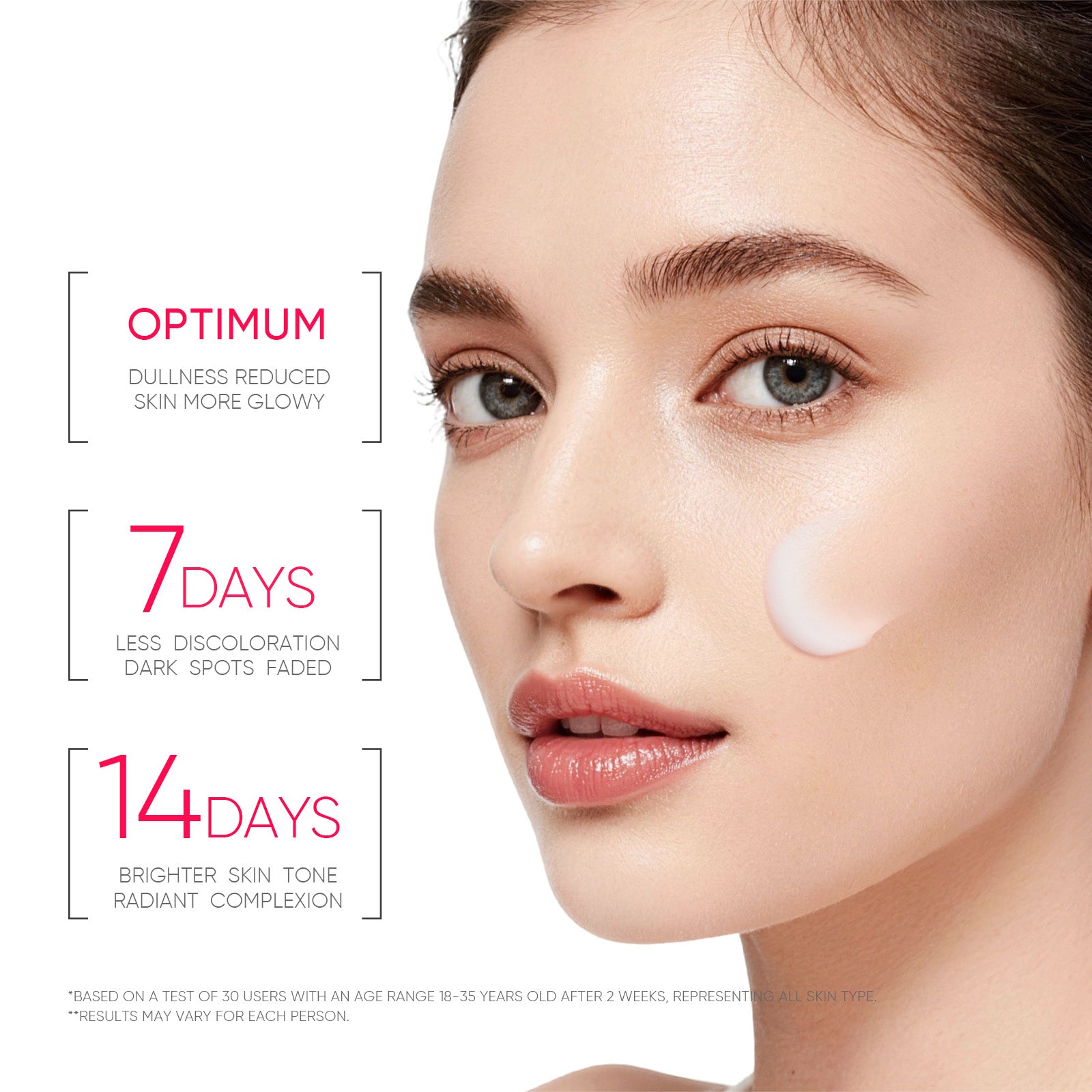 Gel hidratante iluminador con niacinamida MSH