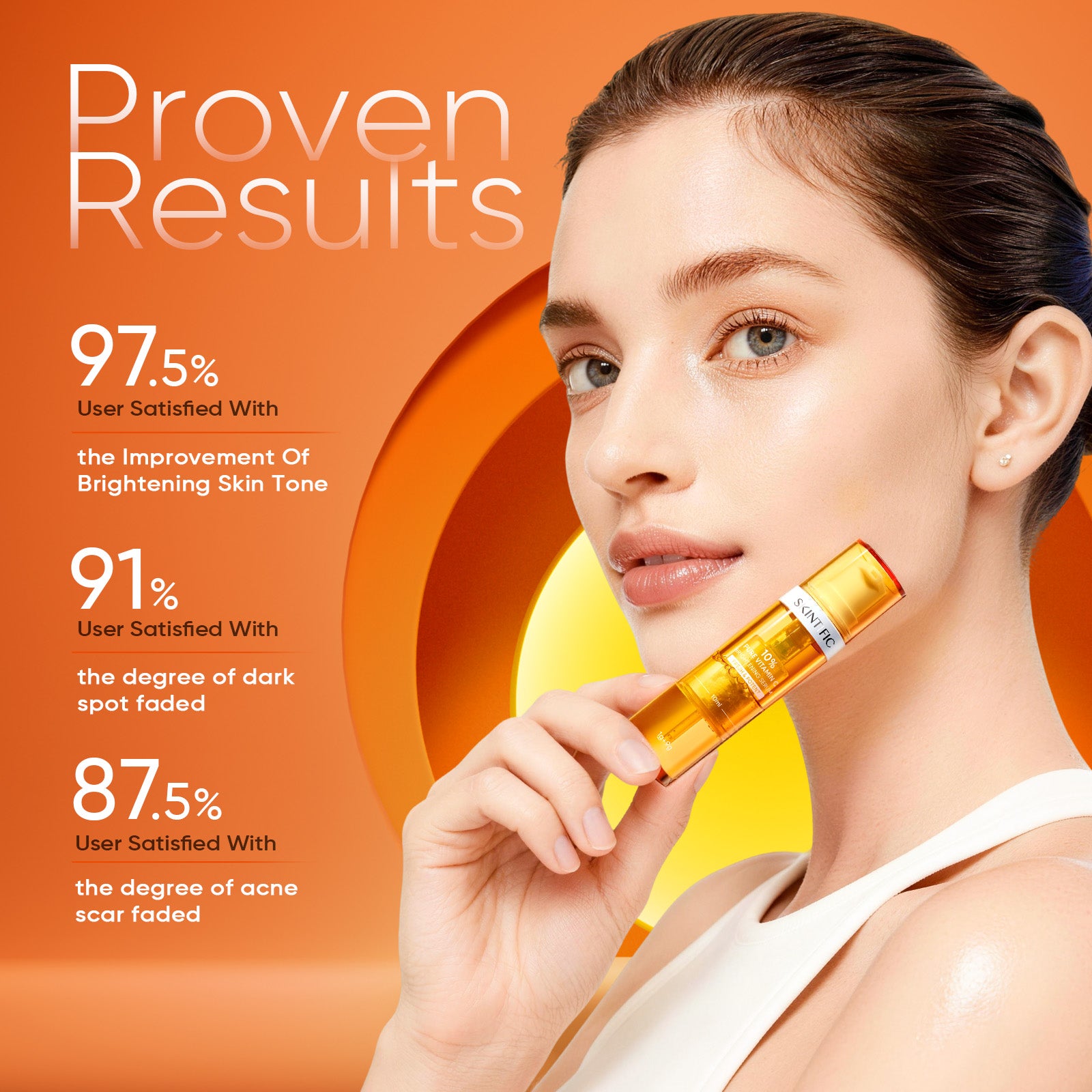 Sérum fresco iluminador con vitamina pura al 10 %