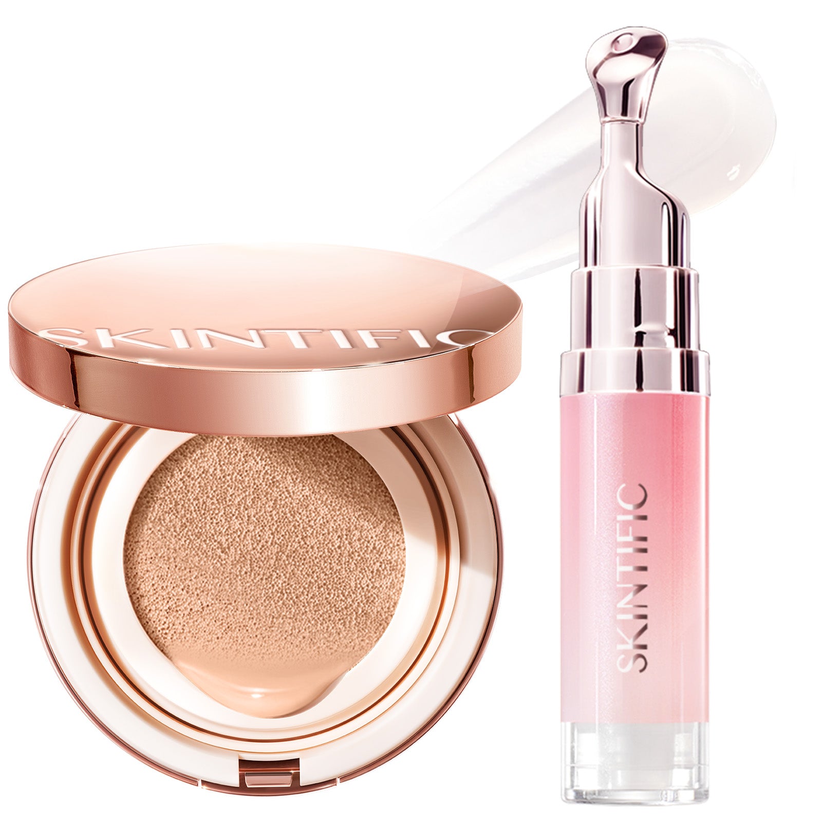 Cover All Perfect Cushion & Peptide Lip Serum Set 2pcs