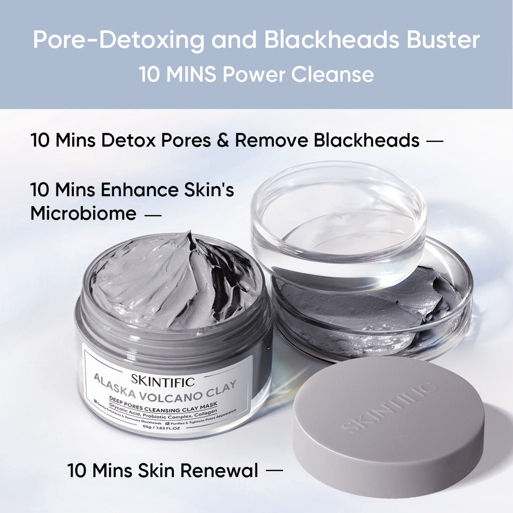Alaska Volcano Deep Pores Cleansing Clay Mask