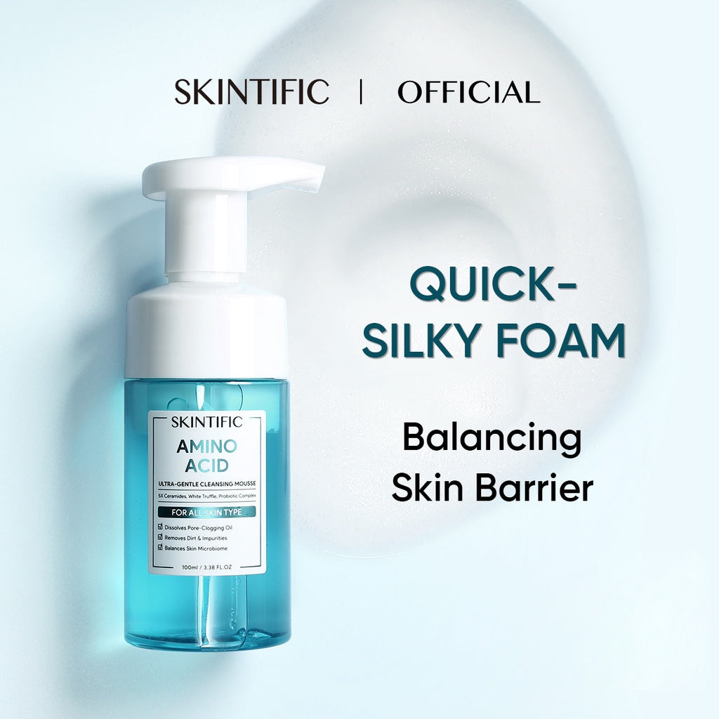 Amino Acid Ultra-Gentle Gentle Cleansing Mousse Face Cleanser