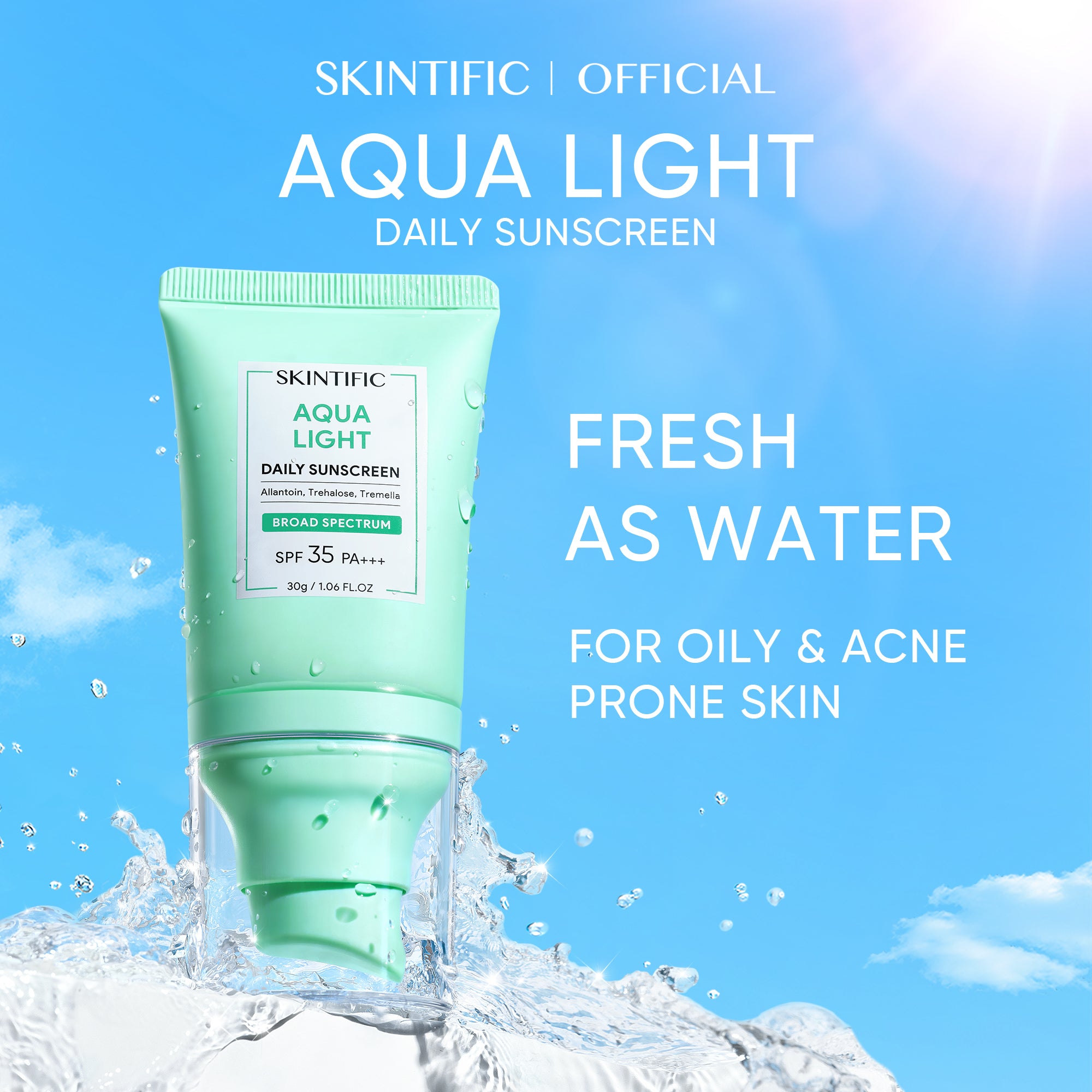 Aqua Light Daily Sunscreen SPF 35+ PA+++