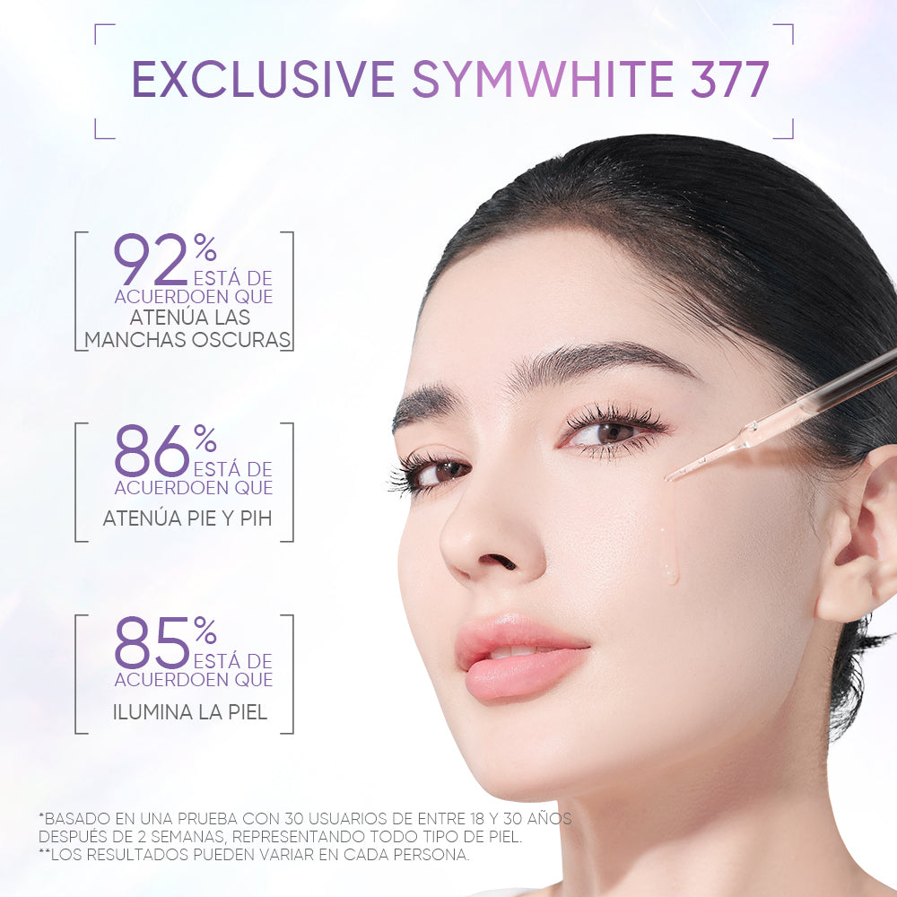 Serúm borrador de manchas con SymWhite 377