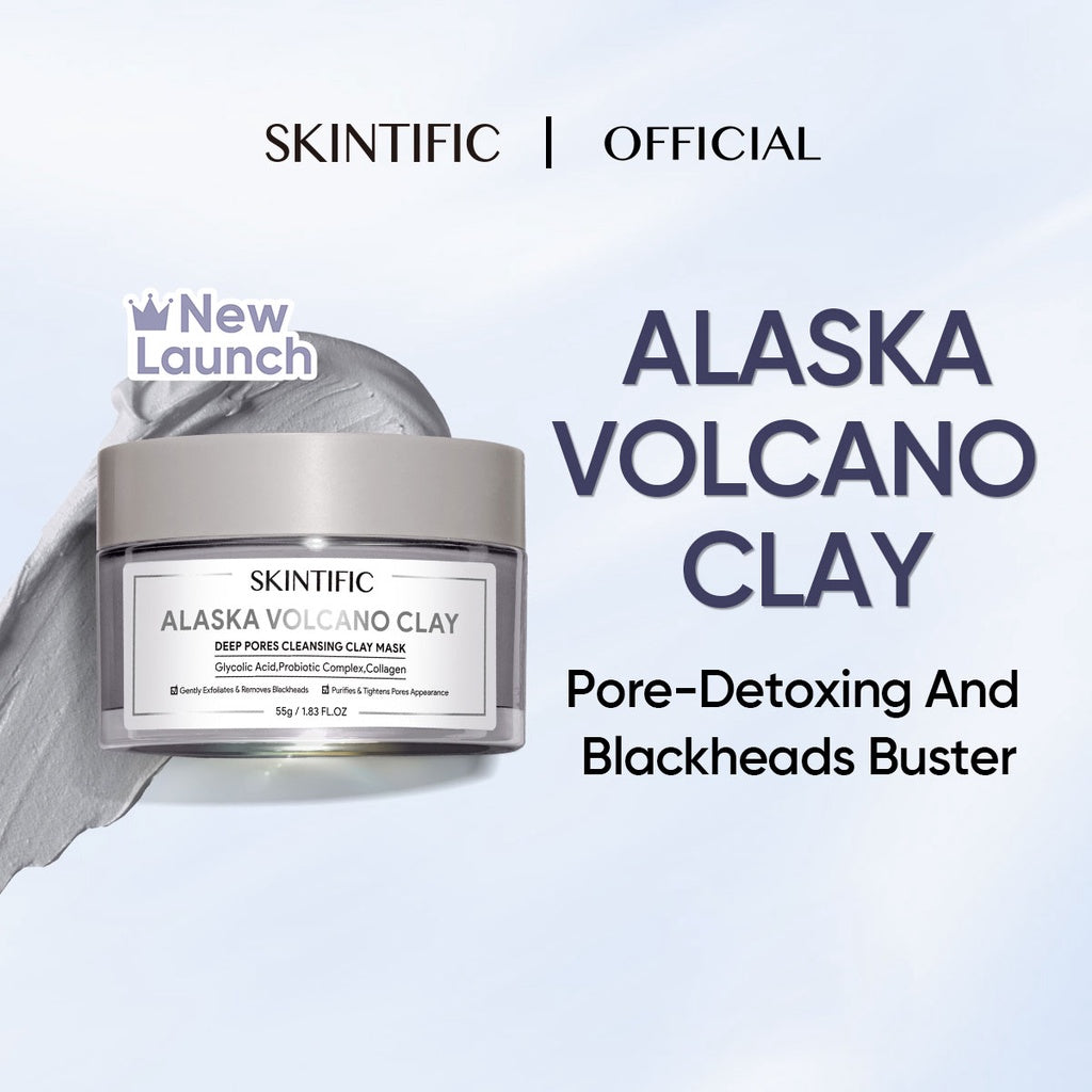 Alaska Volcano Clay Deep Pores Cleansing Clay Mask